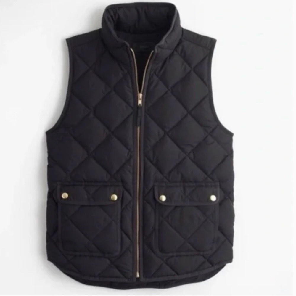 J. Crew Quilted Puffer Vest